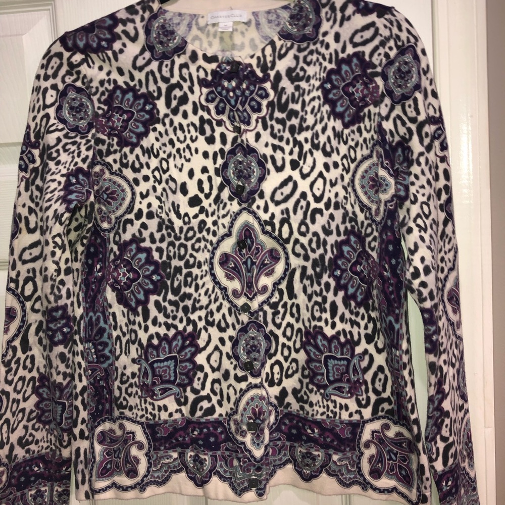 *final price Charter Club cardigan size medium